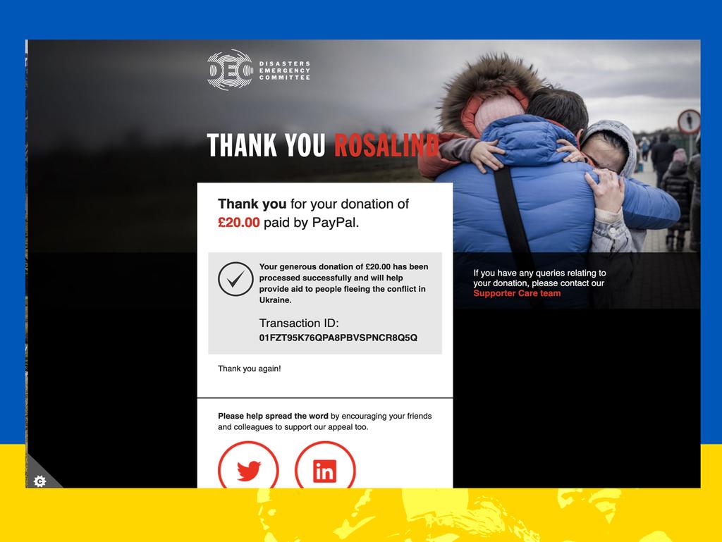 Ukrainian Appeal Fund