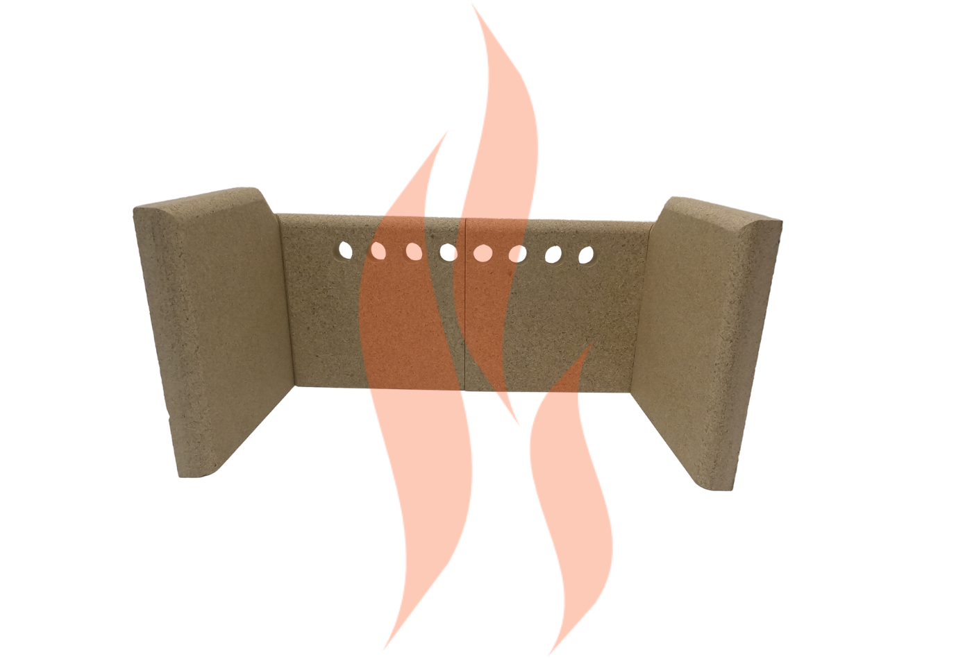 Fireline FP5 Wide V3 Left Back Vermiculite Fire Brick Replacement