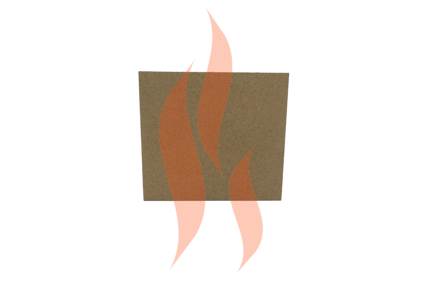 'Town & Country Bransdale' - Back Vermiculite Fire Brick