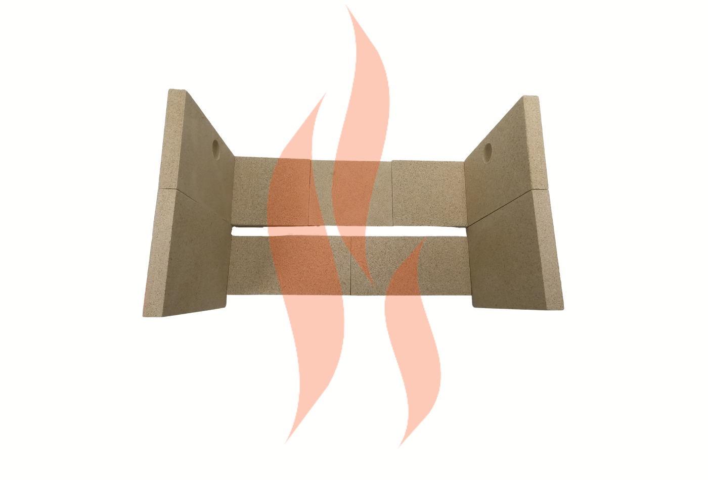 Stovax Riva Plus Medium (Woodburner)' Fire Brick Set