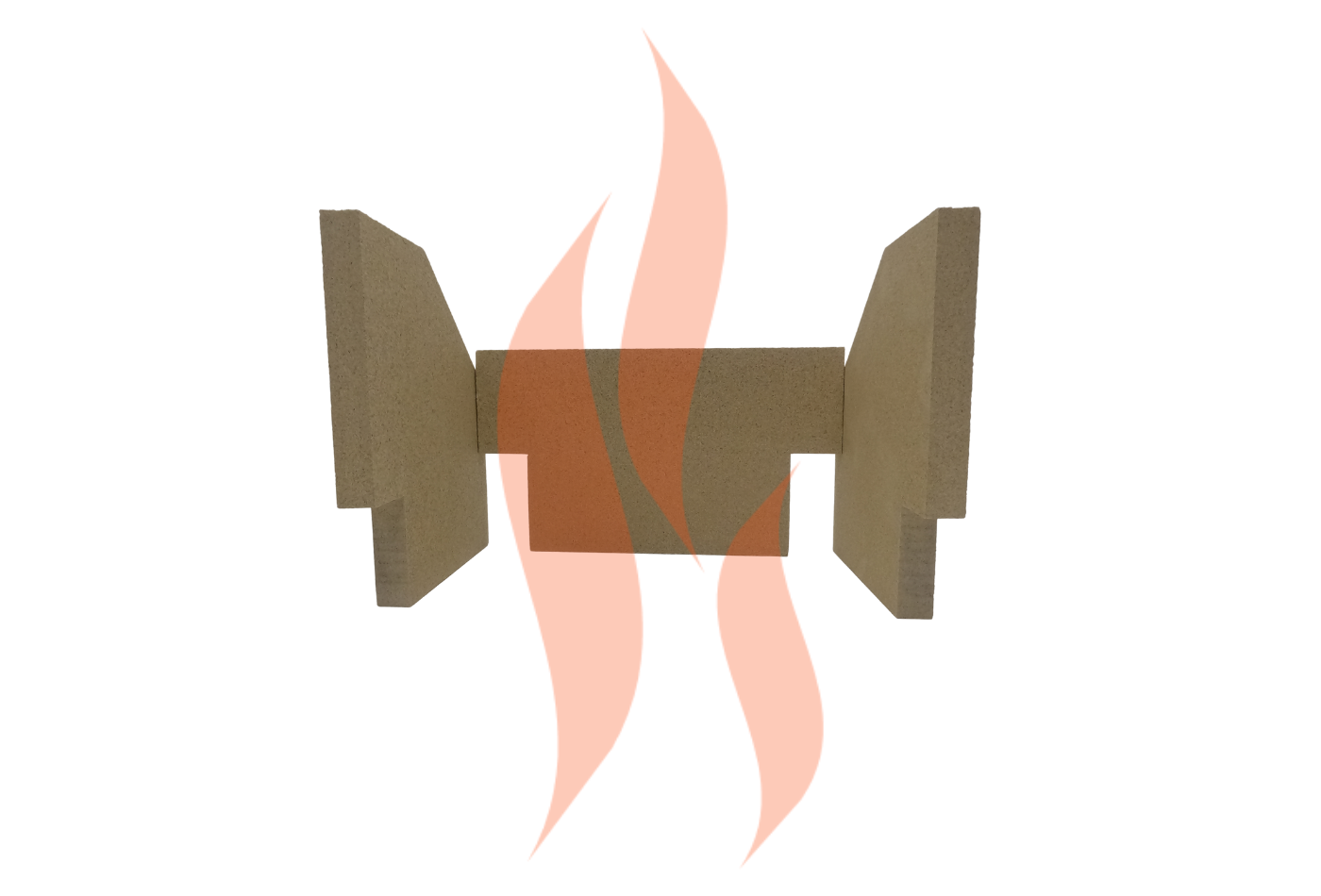 'Hunter Hawk 4 CE - Woodburner' Vermiculite Fire Brick Set
