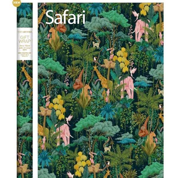 safari wrapping paper