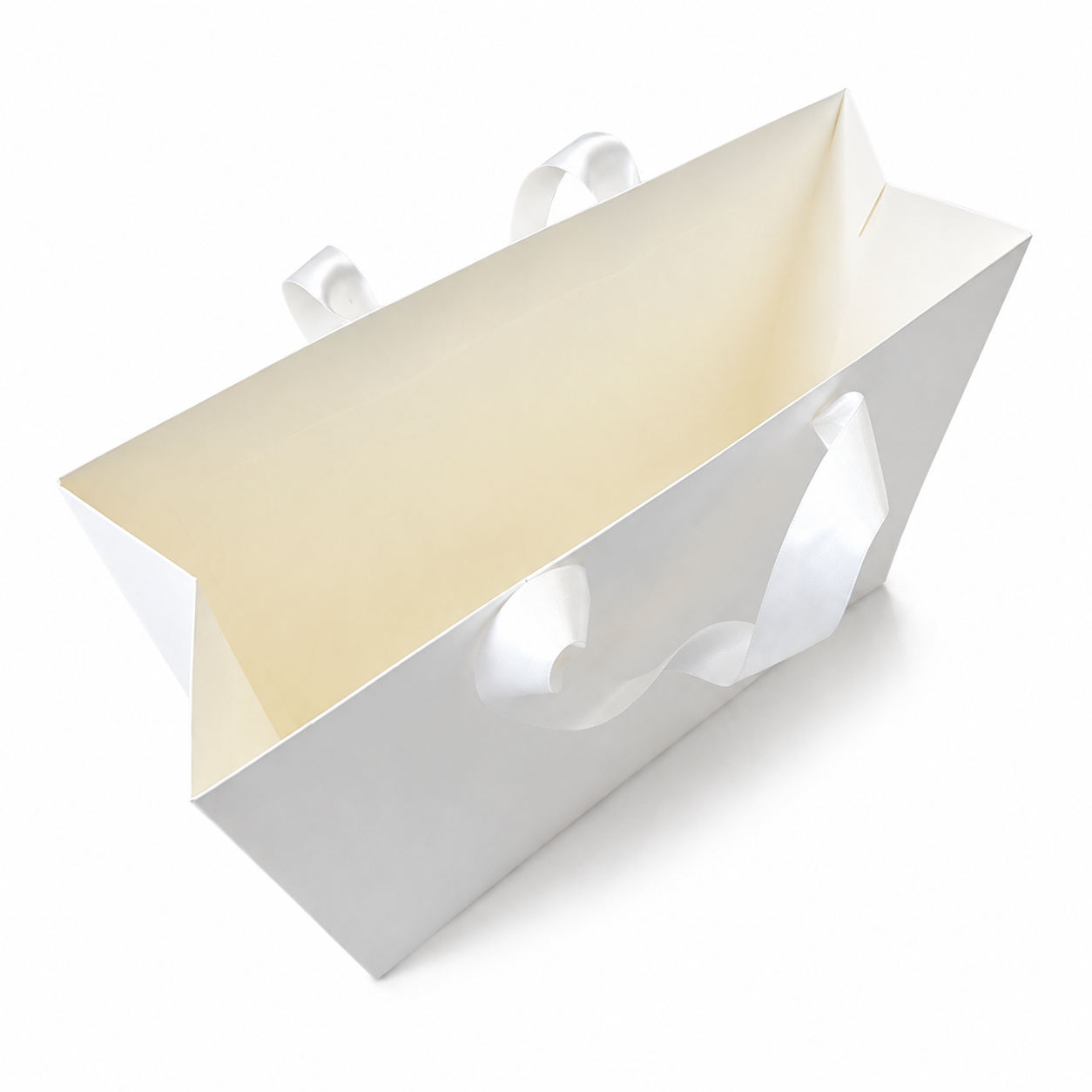 wedding bag large ribbon handles