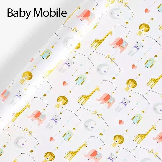 new baby gift wrap paper