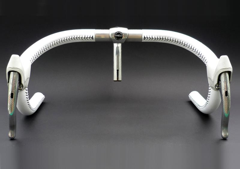 White Leather Handlebar Kit