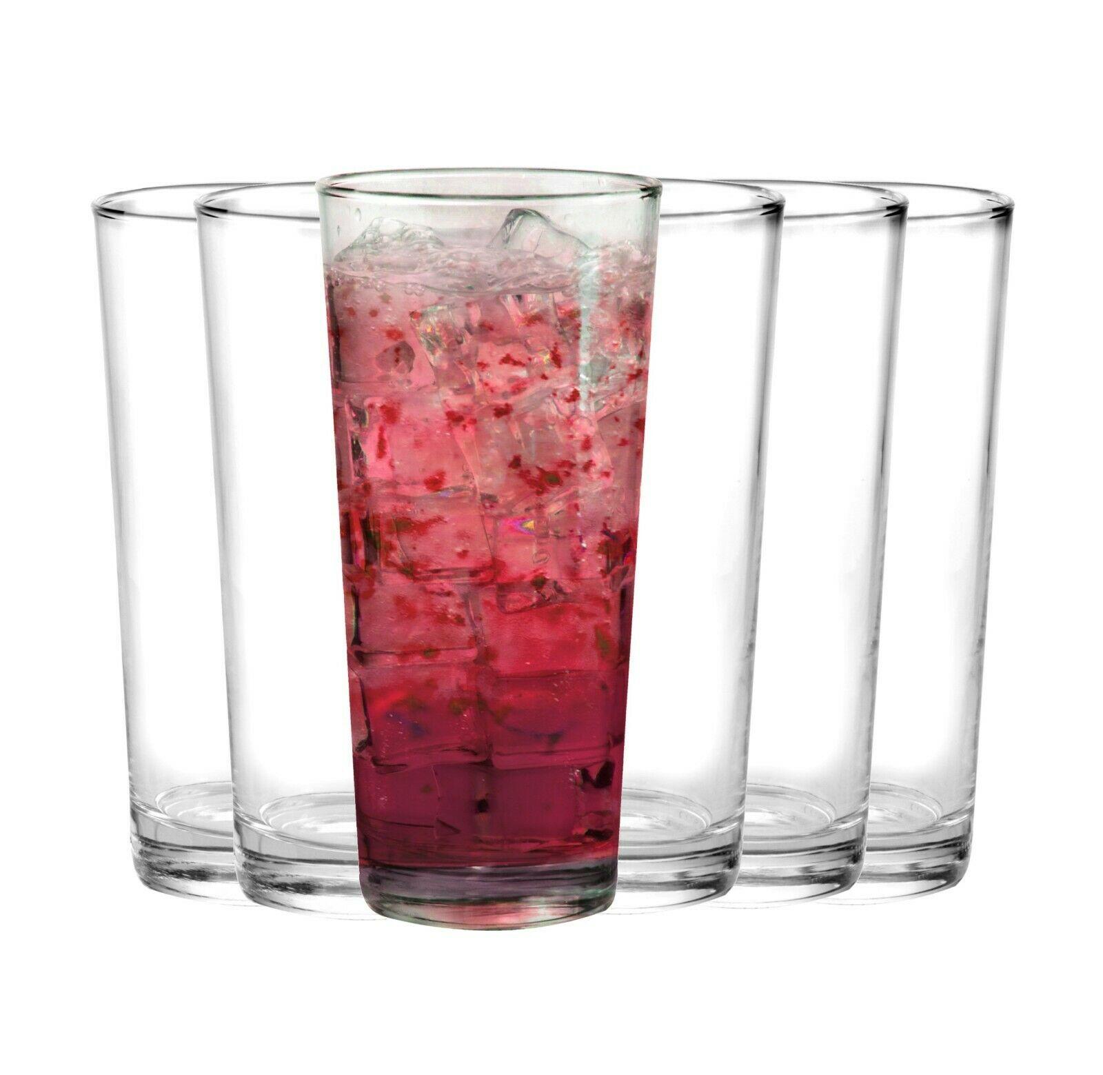 Large Highball Drinking Tumbler 500ml Cocktail Glass Hi Ball Water