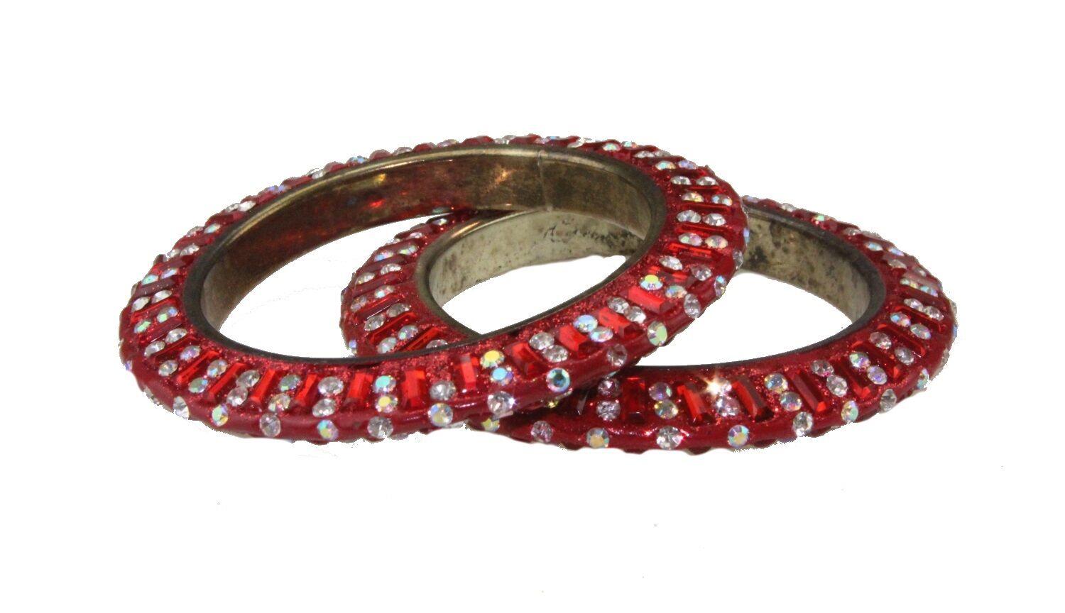 Details about   Indian Women Wedding wear Jewelry Diamante Bangles Ethnic Fashion Bracelet Set 