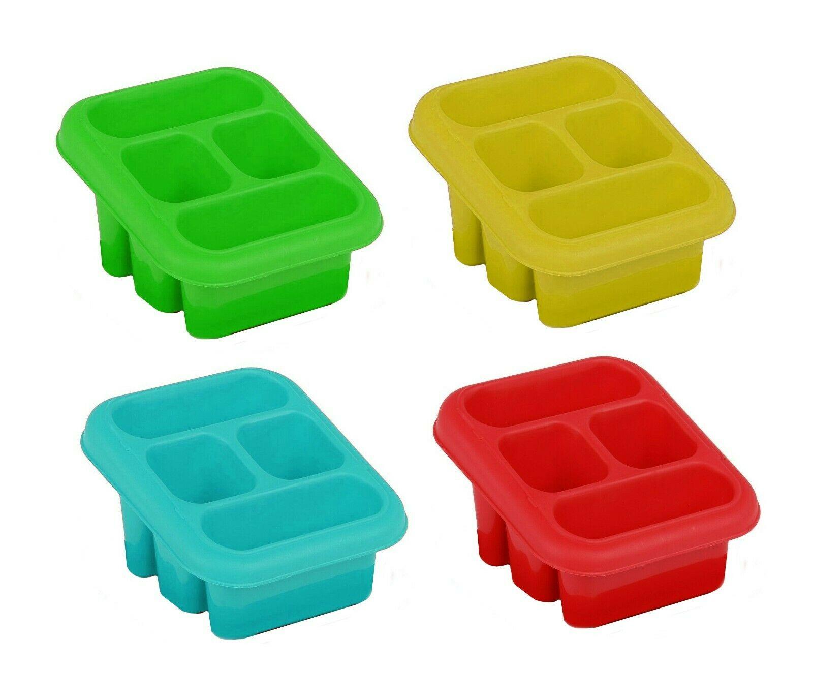 Plastic Sink Tidy Cutlery Drainer 4 Compartment With Drip Tray Utensil Holder