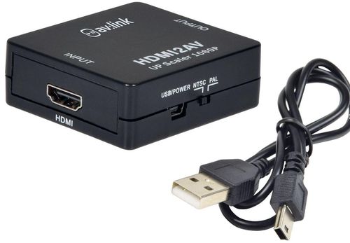 AV:LINK - HDMI TO COMPOSITE RCA AV CONVERTER - 128.512UK