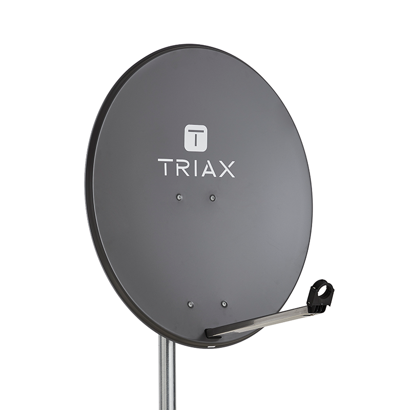 Triax TDS 80cm Steel satellite dish RAL 7016 // 126508