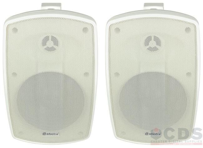 Adastra BH5 Series Indoor / Outdoor Background Speakers White 100.920UK