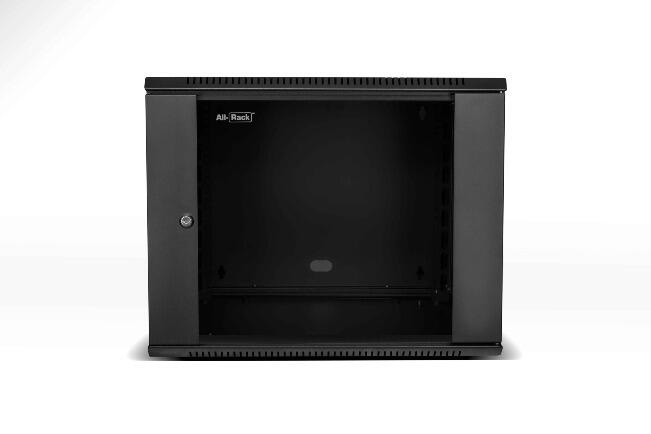 All-Rack 6U Wall-Mount Data Cabinet with Removable Lockable Panels