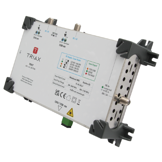 Triax TOST Optical Satellite Transmitter with AGC 307790