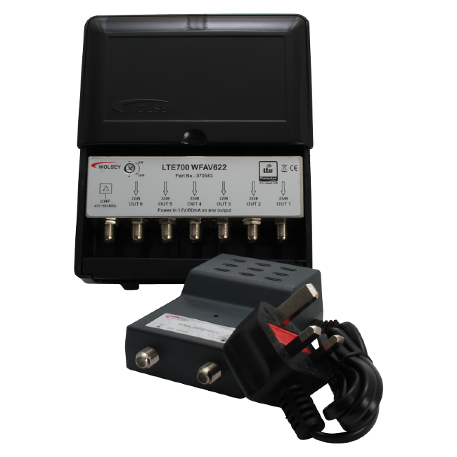 Wolsey LTE 700 WFAV 622 - 1 Input - 6 Output || 370583