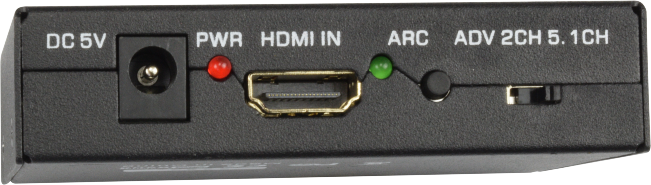 HDMI Audio Extractor: SPDIF + RCA Stereo with ARC