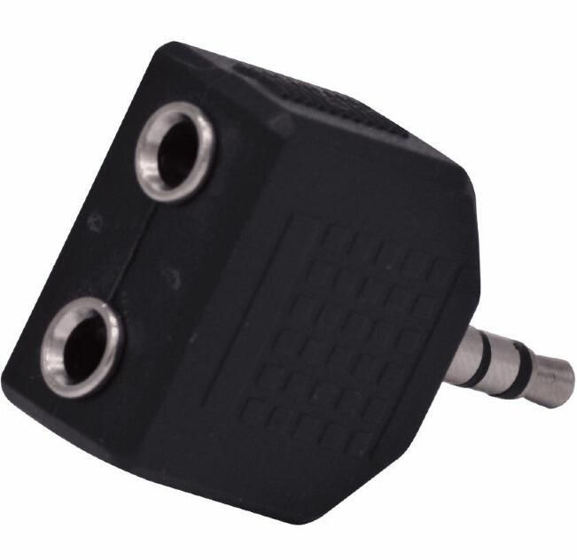 3.5mm Stereo Jack Headphone Splitter – 2 Outputs