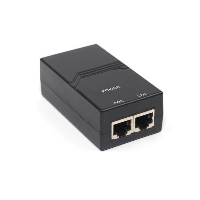 Single 48V 320mA PoE Injector – Wall & Ceiling Access Point Power Supply