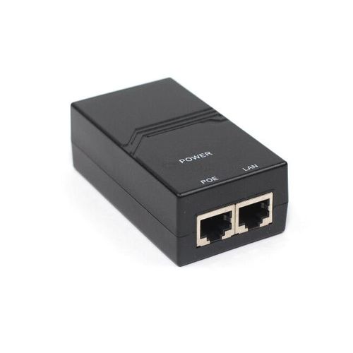 Single 48V 320mA PoE Injector – Wall & Ceiling Access Point Power Supply
