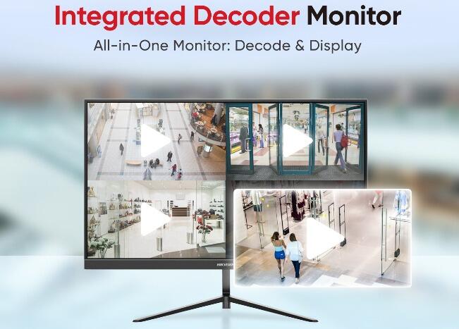 Hikvision Integrated Decoder Monitor – All-in-One Monitor for CCTV