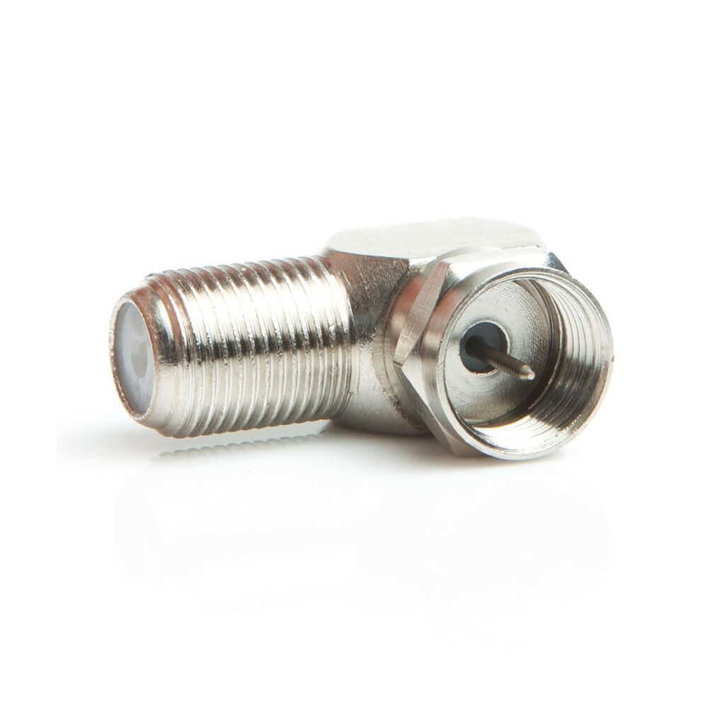 Right Angled to F Female connector