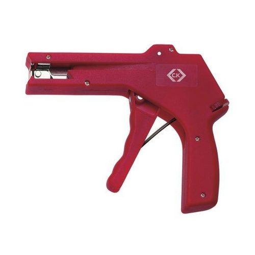 CK Tools Professional Zip Tie Gun Cabler – Adjustable Tension, Automatic Cut