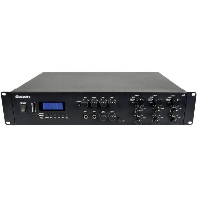 Adastra A-Series Multi Zone Stereo Amplifier 953.406UK | 3 x 2 x 200W