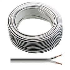 Speaker Cable - White - 100m