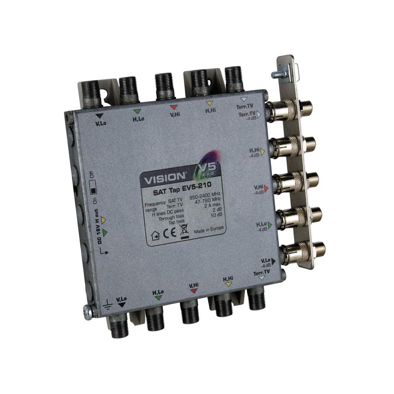 EV5-210 - 1-Way Tap 5-Wire 10dB