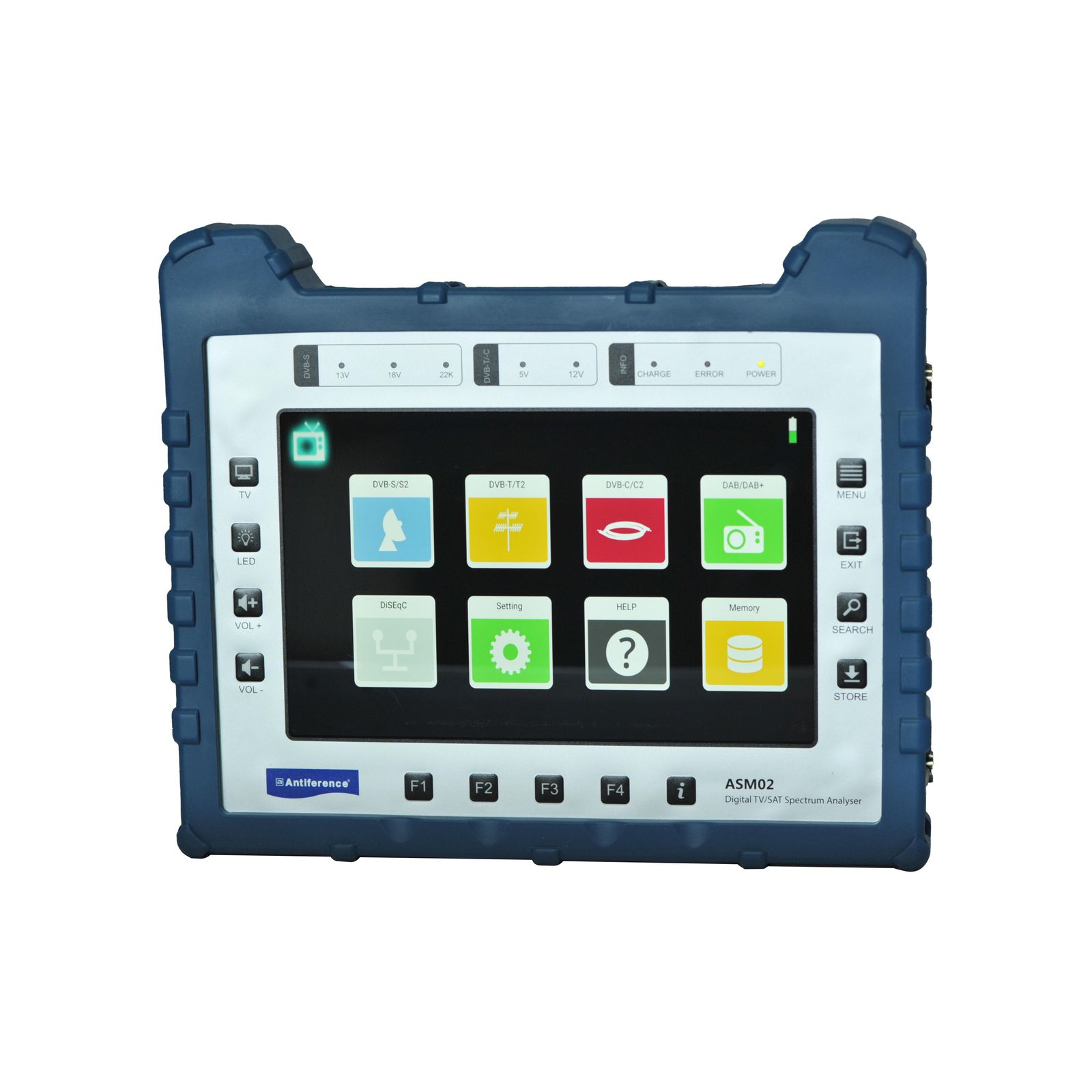 Digital terrestrial & satellite meter with dSCR & data logging