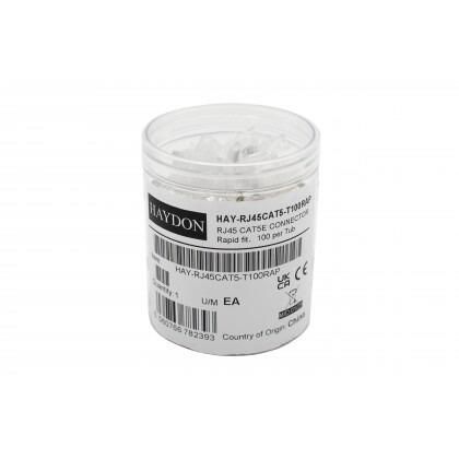 Haydon CAT 5 RJ45 Connectors - Pack of 100