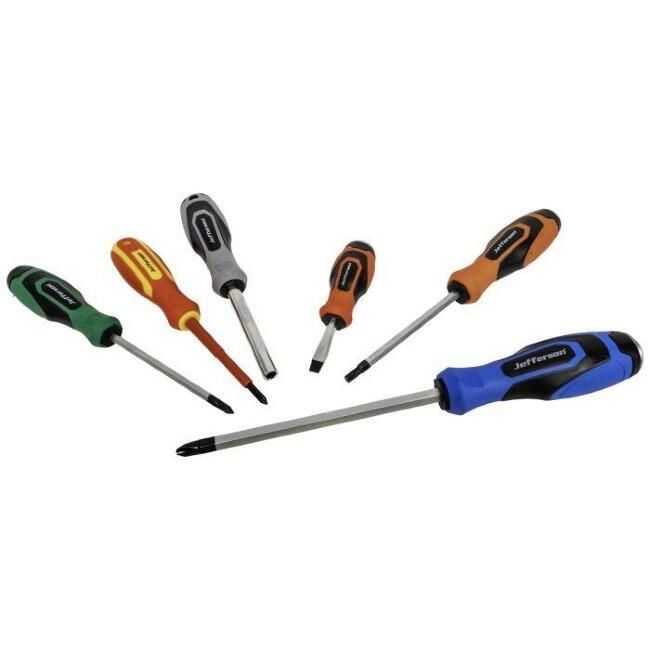 Jefferson 61 Piece Screwdriver Set || Screw Drivers