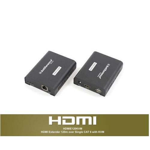 Antiference HDMIE120KVM - 120m CAT6 Extender with KVM || HDMIE120KVM