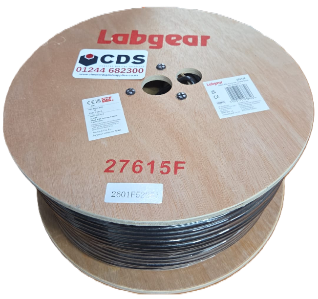 Labgear RG6-U PVC Coax Cable - Black 250m