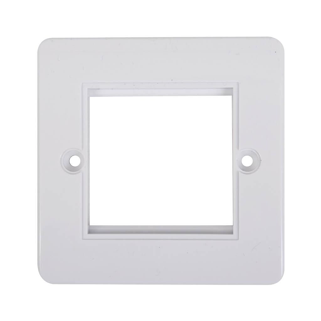 Polycarbonate Bevel Edge Full Module White
