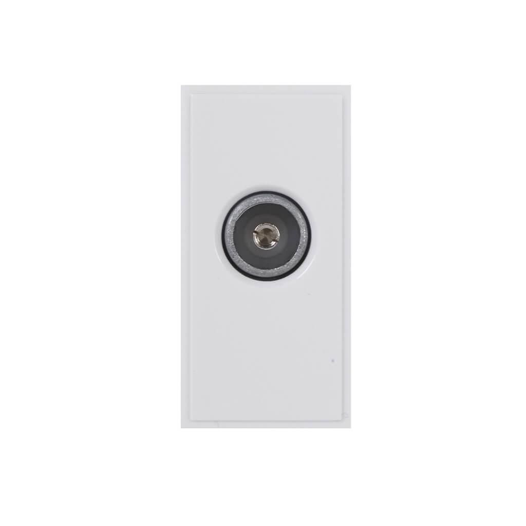 Single IEC F Module White || 304250