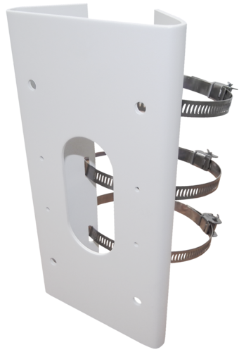 Hikvision DS-1475ZJ-SUS Vertical Pole Mount – Stainless Steel Camera Bracket