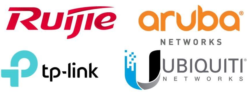 Ruijie, TP-Link, Unfi And Aruba Comparison chart