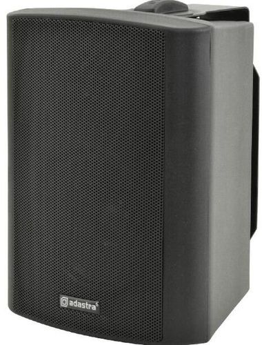 Adastra BP4V-B 4 Inch 100V Indoor Outdoor Speaker | IP54 Wall Mount - Black - angle