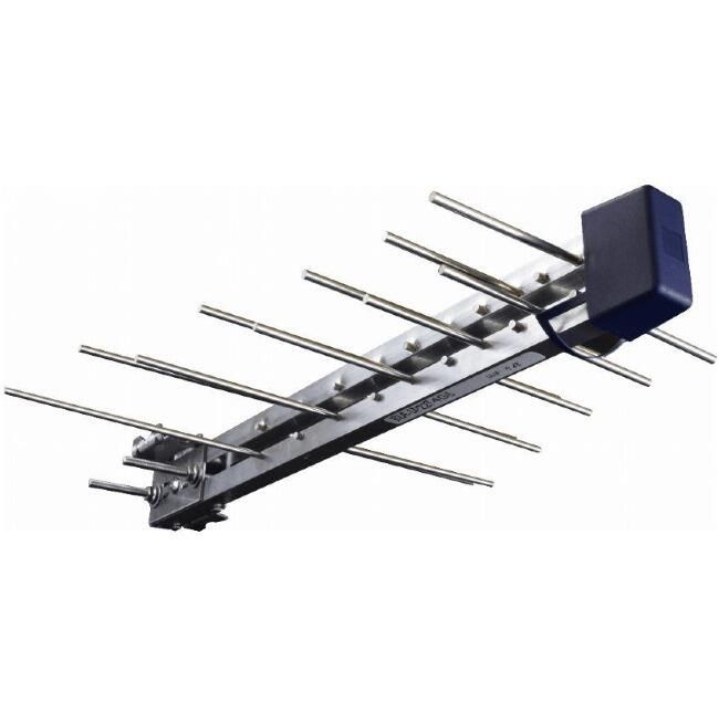 Blake BLA-LP20K Log-Periodic TV Aerial – 20 Elements, Twistable F Connector
