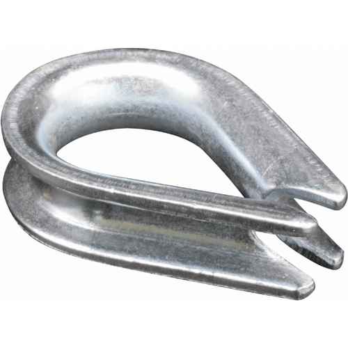 Steel Wire Rope Thimble | Galvanised Cable Loop Reinforcement Thimble for Wire Rope Termination