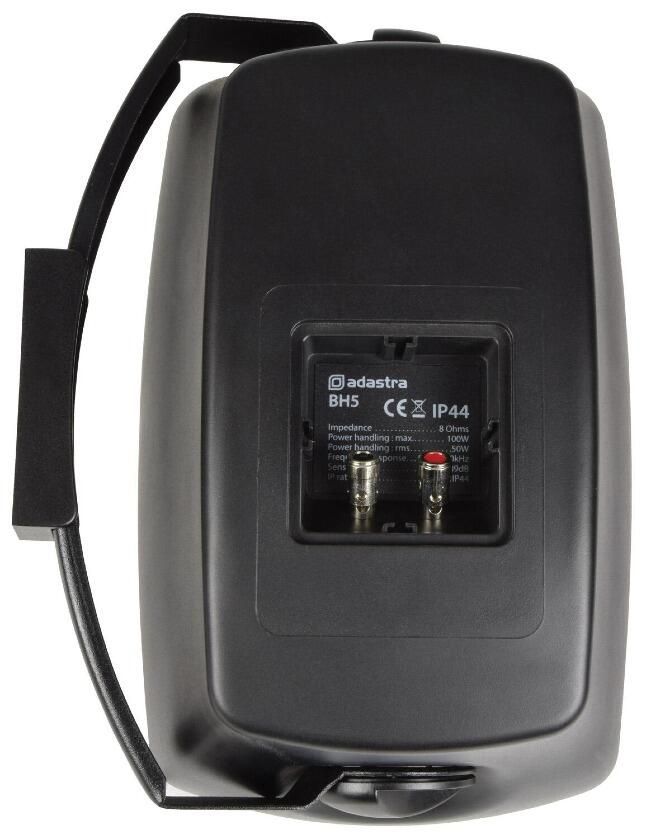 Adastra BH5 Series Indoor / Outdoor Background Speakers BLACK 100.921UK