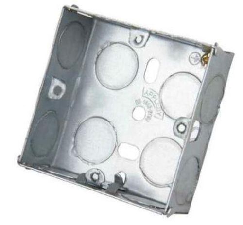 1 Gang 25mm Flush Metal Knockout Box