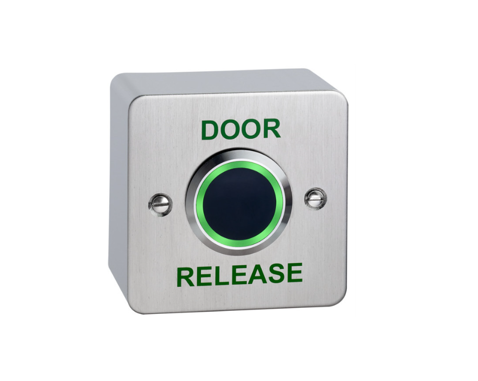 Surface Stainless Steel No Touch Infrared Exit Button