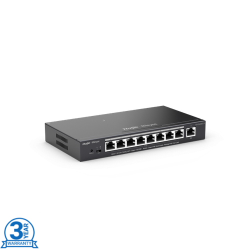 Ruijie Reyee RG-ES209GC-P compact, cloud-managed Gigabit Ethernet switch