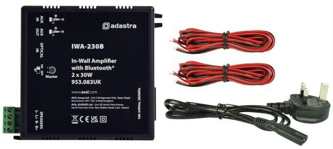 Adastra IWA In-Wall Amplifiers with Bluetooth - 953.083UK