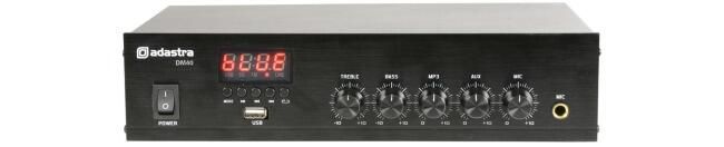 ADASTRA - DM40 Digital 100V Mixer-Amp - 40W