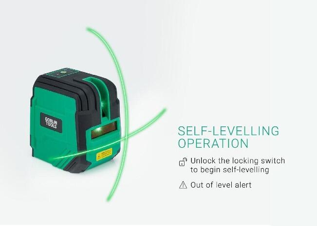 Goblin tools Laser Level Kit CLX-PG21 demo