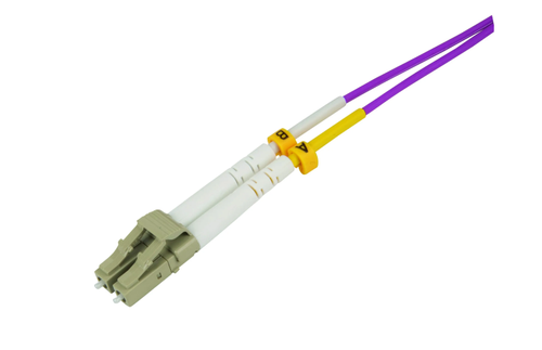 LC to LC OM4 Duplex LSZH Fibre Optic Cable
