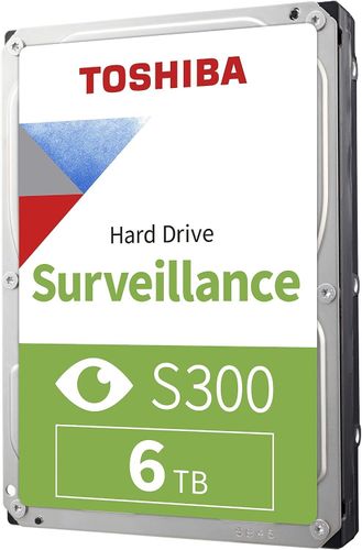 Toshiba S300 6TB Surveillance Hard Drive 3.5" | CCTV DVR NVR HDD