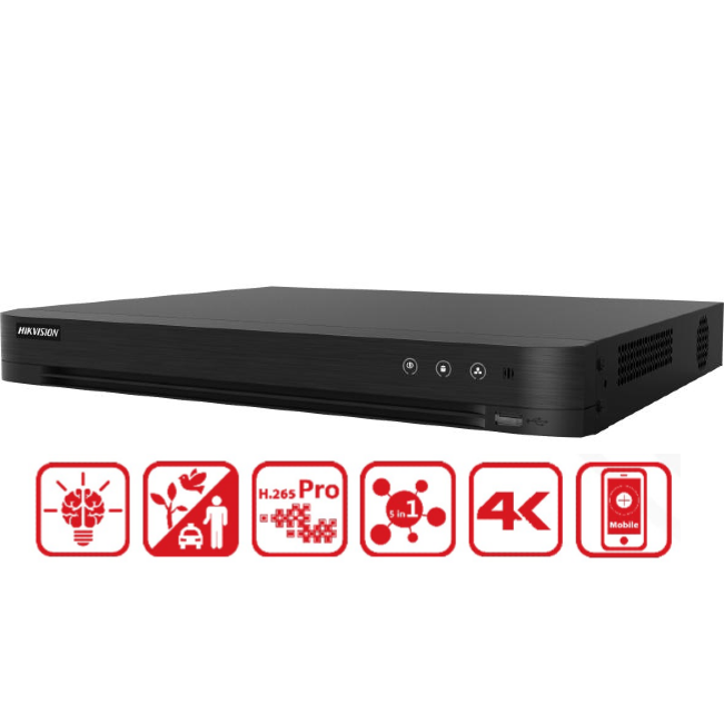 Hikvision iDS-7216HUHI-M2/XT 16 Channel AcuSense DVR UK